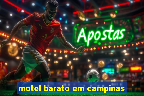 motel barato em campinas